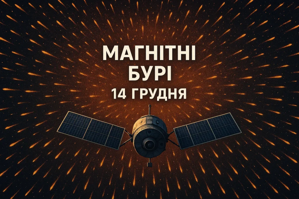 Магнітні бурі 14 грудня: які регіони України під загрозою Магнітні бурі 14 грудня в Україні: де буде найважче
