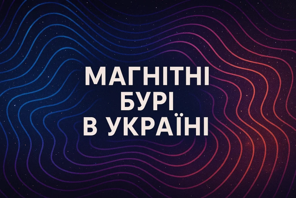 Магнітні бурі 8 грудня в Україні: прогноз, рівні впливу та розподіл по регіонах Магнітні бурі 8 грудня: вплив на українців і регіони