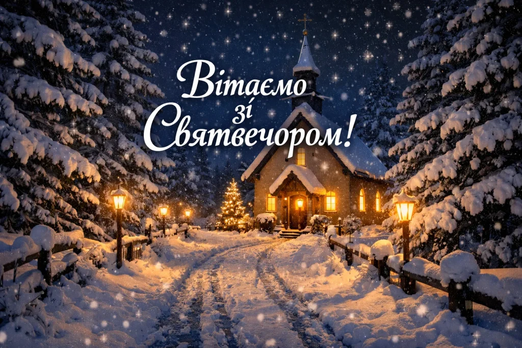 Картинки та красиві привітання зі Святвечором