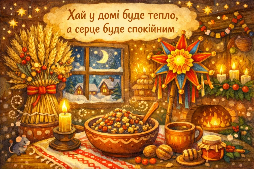 Картинки та красиві привітання зі Святвечором