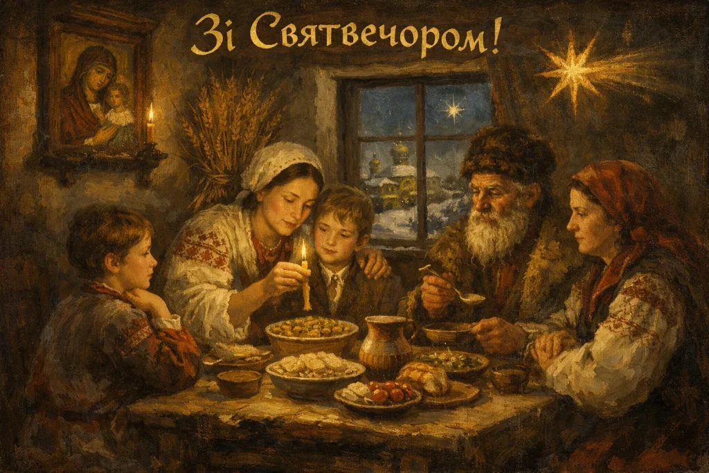 Картинки та красиві привітання зі Святвечором