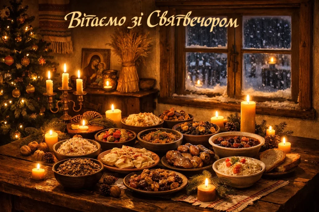 Картинки та красиві привітання зі Святвечором