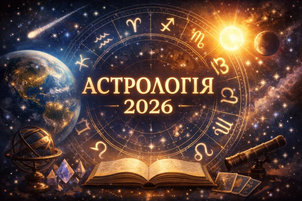 Астрологічний прогноз на 2026 рік для всіх знаків