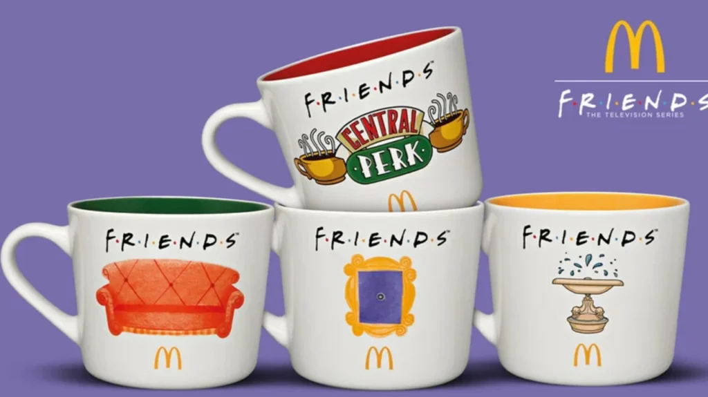Чашки з серіалу Friends у McDonald’s: як отримати та скільки коштує