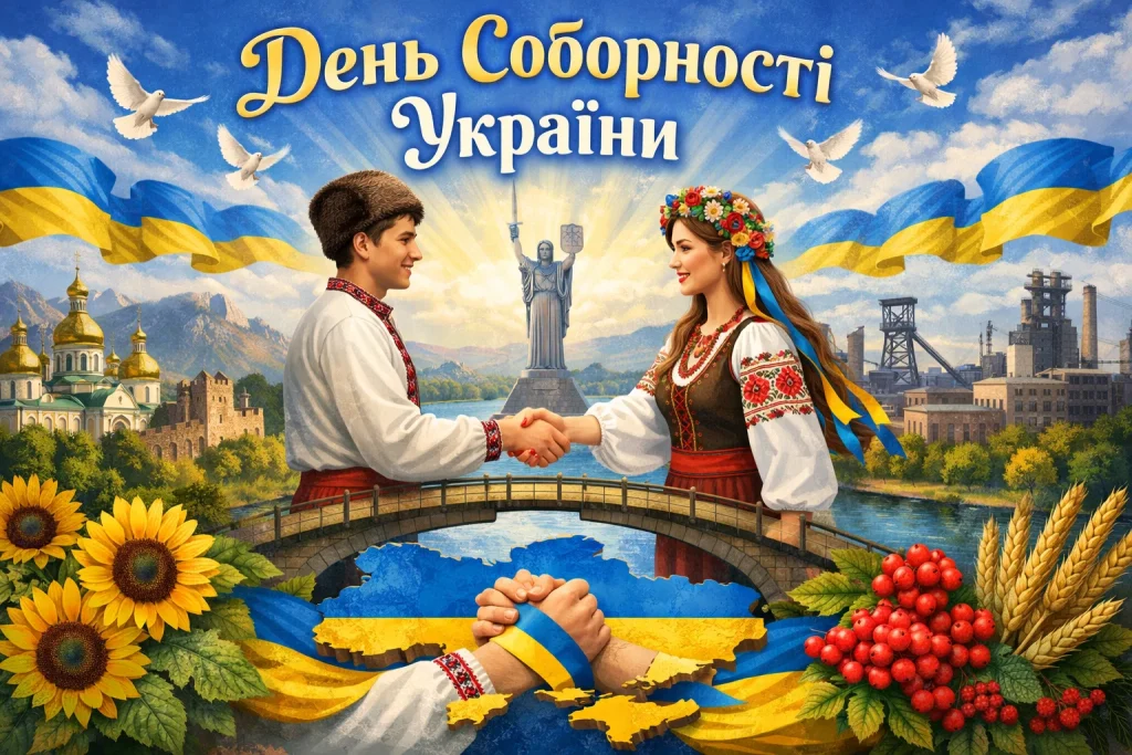 День Соборності України 2026: коли святкують, історія Акту Злуки, привітання і листівки