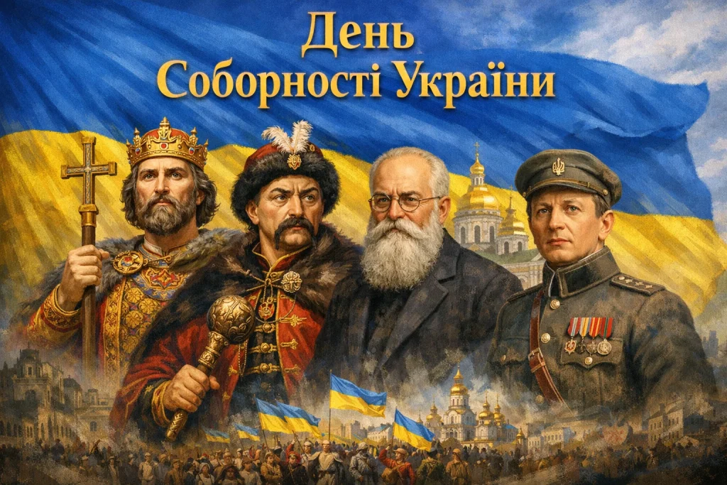 День Соборності України 2026: коли святкують, історія Акту Злуки, привітання і листівки