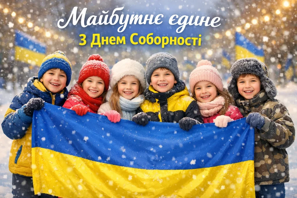 День Соборності України 2026: коли святкують, історія Акту Злуки, привітання і листівки
