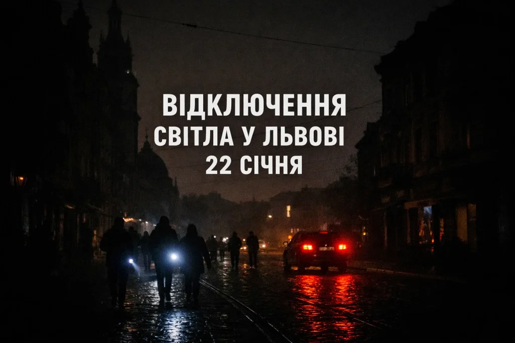 Графік відключень електроенергії у Львові та області на 22 січня: години для кожної черги