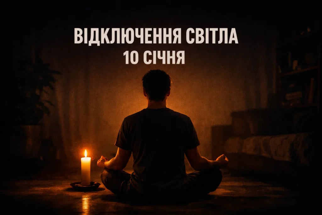 Графік відключень світла у Львові та на Львівщині 10 січня