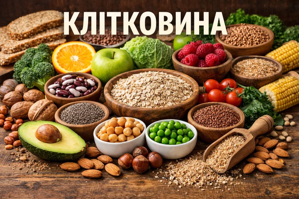 Клітковина без міфів: норма на день, джерела, дефіцит і 5 рецептів