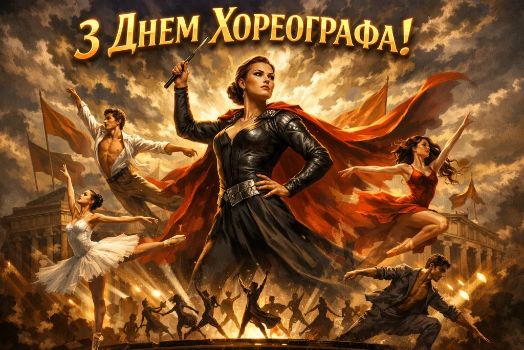 Красиві картинки й теплі привітання з Днем хореографа 2026