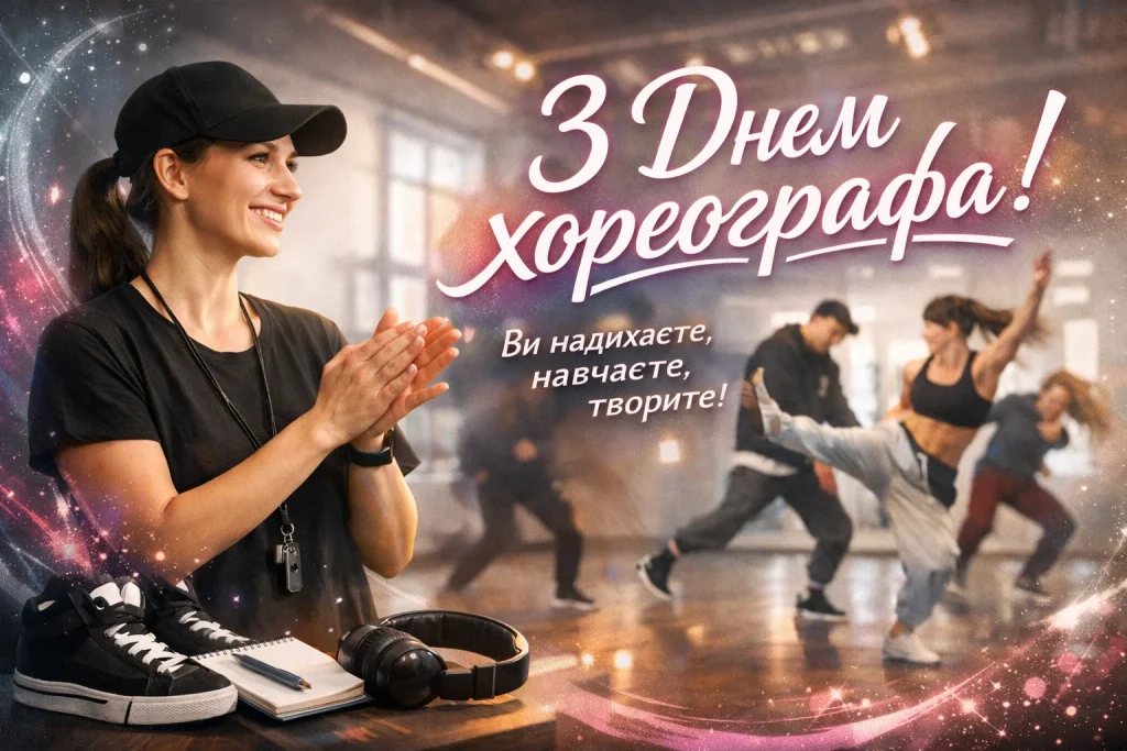 Красиві картинки й теплі привітання з Днем хореографа 2026