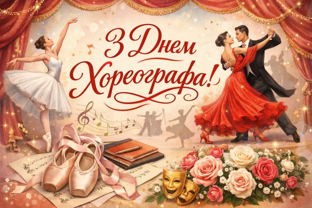 Красиві картинки й теплі привітання з Днем хореографа 2026