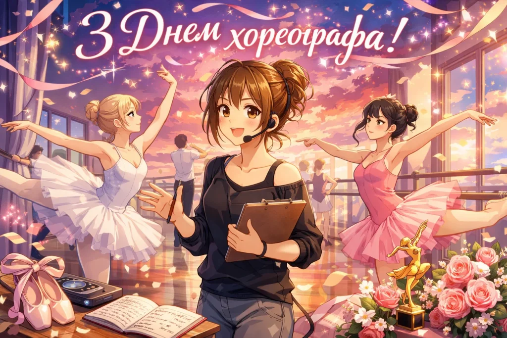 Красиві картинки й теплі привітання з Днем хореографа 2026