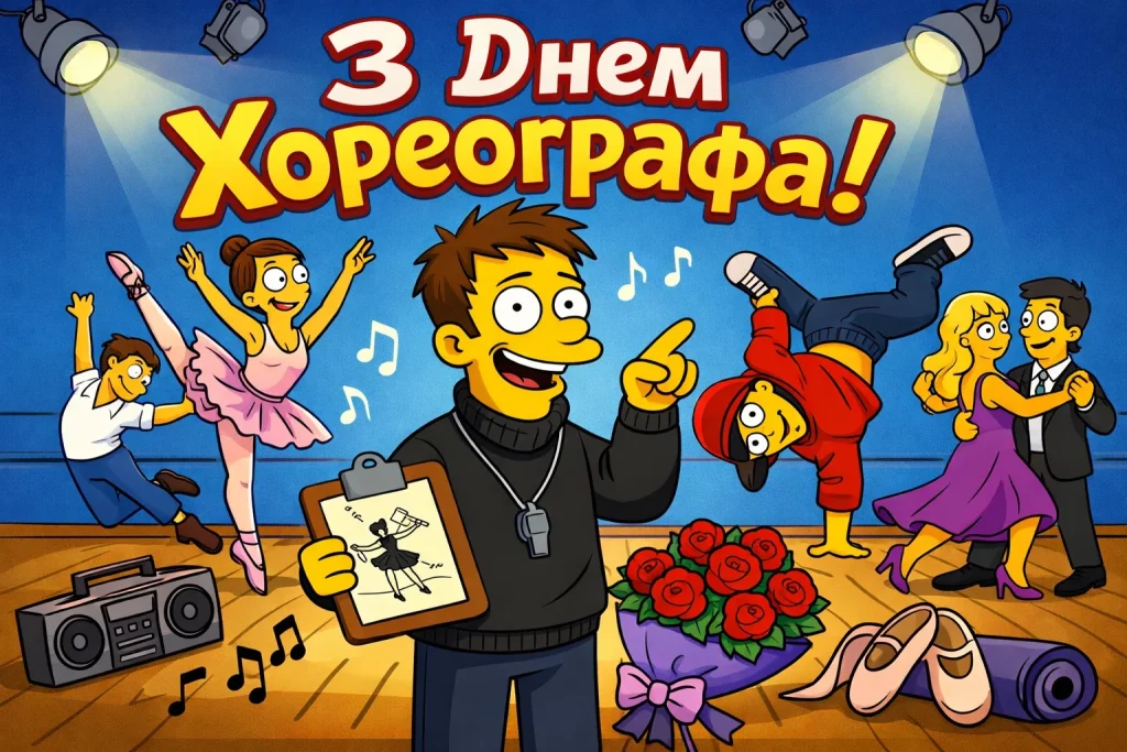 Красиві картинки й теплі привітання з Днем хореографа 2026