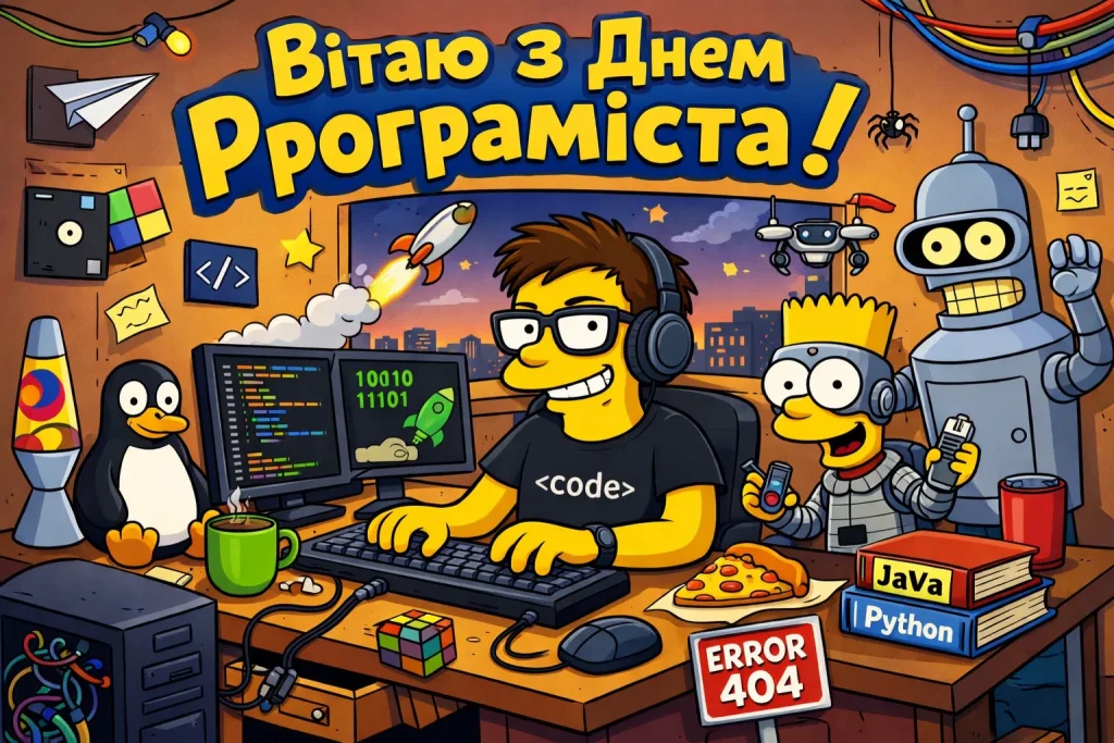 Красиві картинки та привітання у віршах та прозі до Дня програміста 7 січня 2026 року