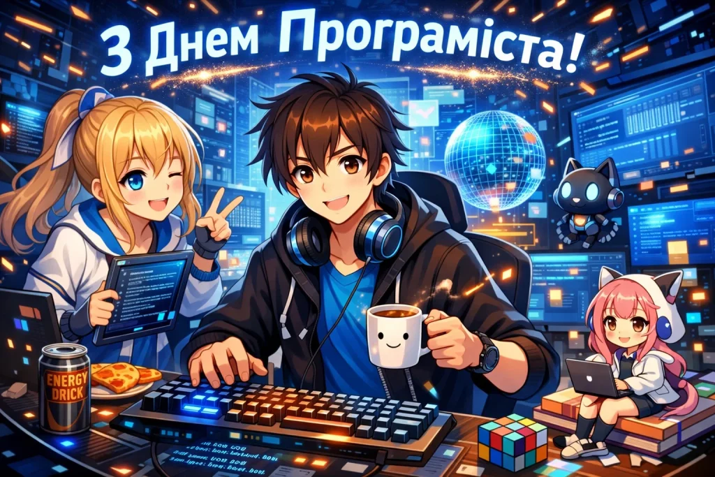 Красиві картинки та привітання у віршах та прозі до Дня програміста 7 січня 2026 року