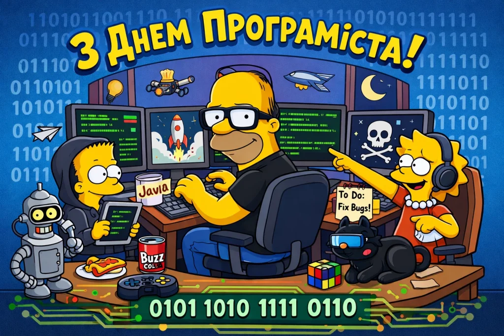Красиві картинки та привітання у віршах та прозі до Дня програміста 7 січня 2026 року