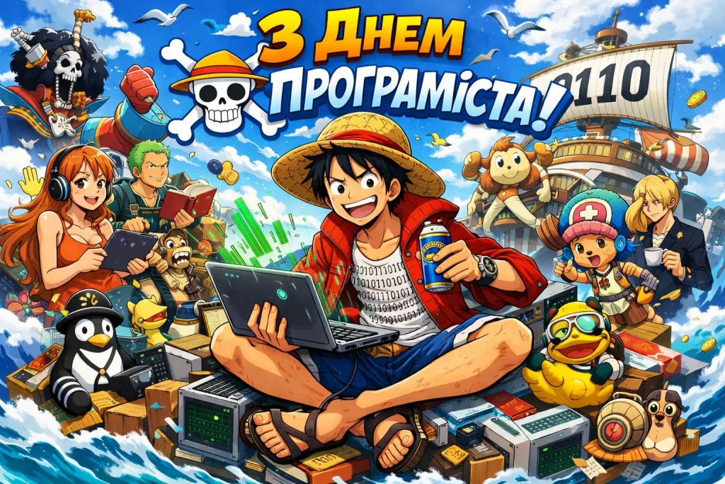Красиві картинки та привітання у віршах та прозі до Дня програміста 7 січня 2026 року