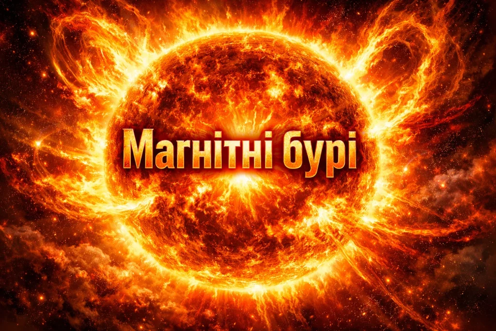 Магнітні бурі 4 січня в Україні: прогноз і поради