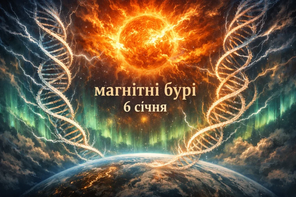 Магнітні бурі 6 січня в Україні: прогноз і вплив