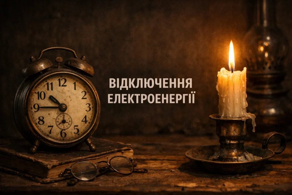 Відключення електроенергії 8 січня в Київській області