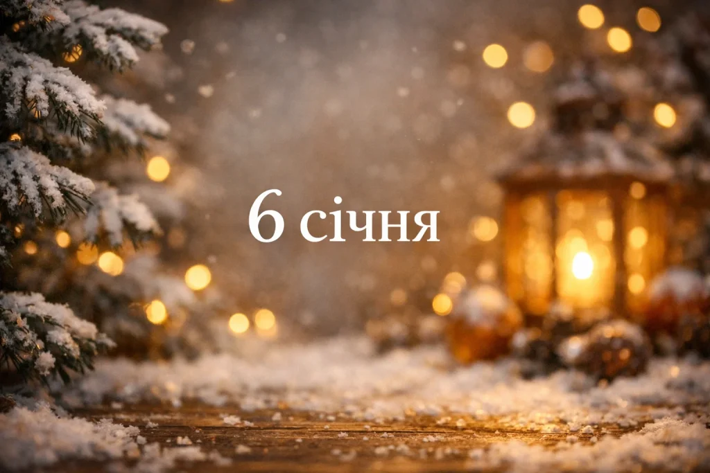 6 січня — церковне свято: Водохреще, заборони і прикмета