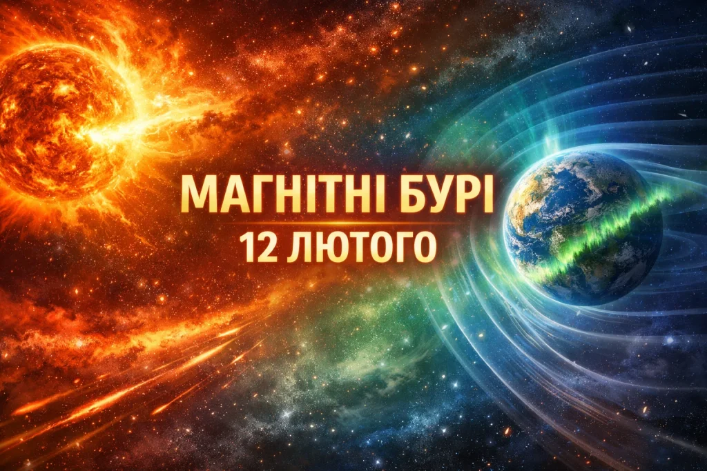 Чи буде магнітна буря 12 лютого: Kp-індекс і поради метеозалежним