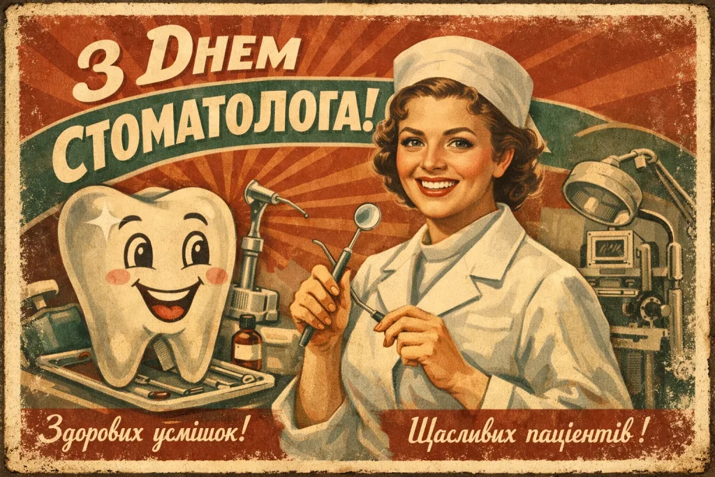 День стоматолога 2026 — коли святкують, найкращі привітання, вірші та картинки-листівки