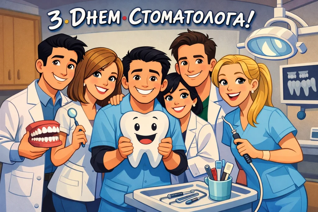 День стоматолога 2026 — коли святкують, найкращі привітання, вірші та картинки-листівки
