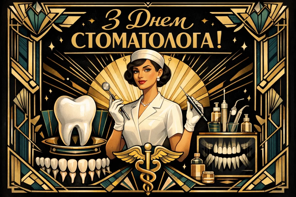 День стоматолога 2026 — коли святкують, найкращі привітання, вірші та картинки-листівки