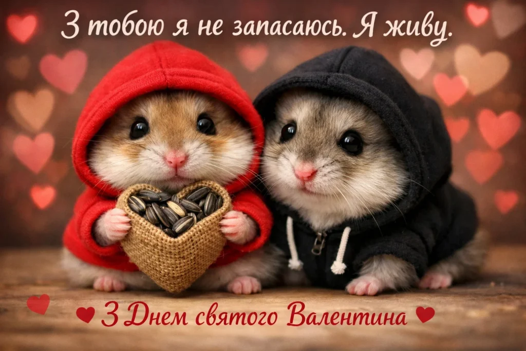 День святого Валентина (День закоханих) 2026: привітання та найкращі валентинки