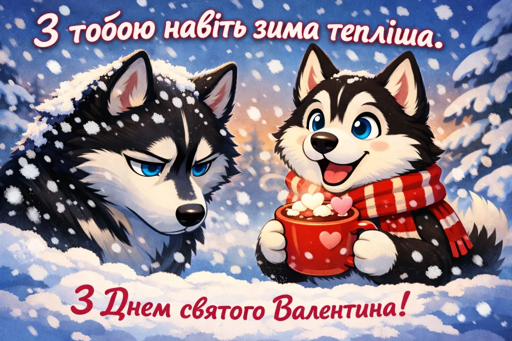 День святого Валентина (День закоханих) 2026: привітання та найкращі валентинки