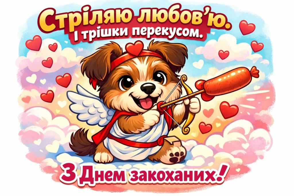 День святого Валентина (День закоханих) 2026: привітання та найкращі валентинки