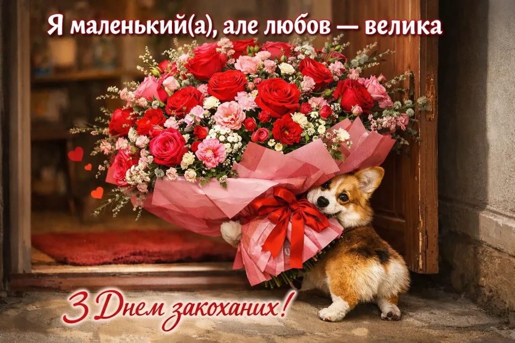 День святого Валентина (День закоханих) 2026: привітання та найкращі валентинки