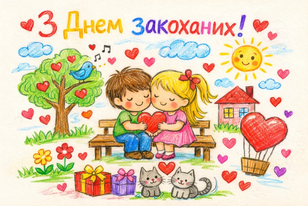 День святого Валентина (День закоханих) 2026: привітання та найкращі валентинки