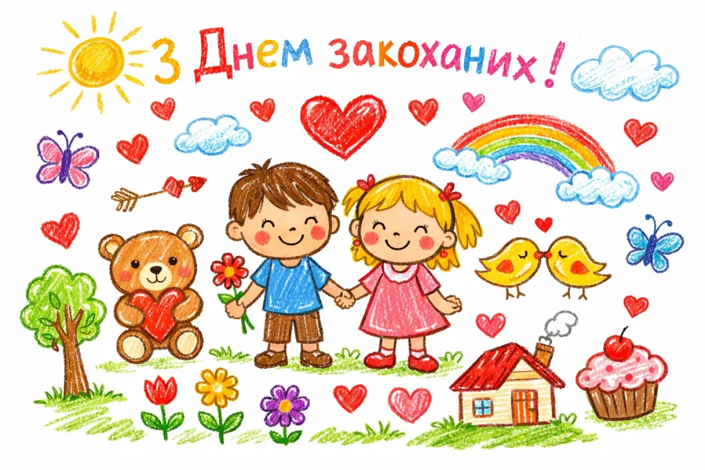 День святого Валентина (День закоханих) 2026: привітання та найкращі валентинки