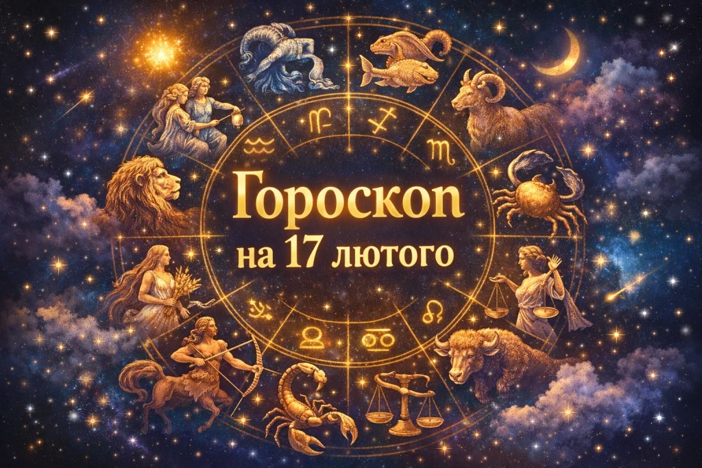 Гороскоп на 17 лютого 2026 для всіх знаків: новолуння, емоції і малі перемоги Гороскоп на 17 лютого 2026 для всіх знаків: новолуння, емоції і малі перемоги