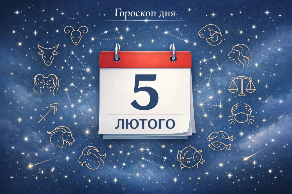 Гороскоп на 5 лютого: прогноз для всіх знаків і порада дня