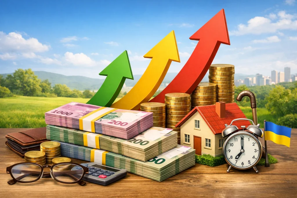 Індексація пенсій з березня: +12,1% з 1 березня та хто отримає більше грошей