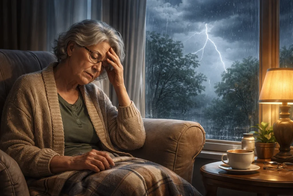 Тиск і погода без міфів: чому “штормить” самопочуття та коли час до лікаря Тиск і погода без міфів: чому “штормить” самопочуття та коли час до лікаря