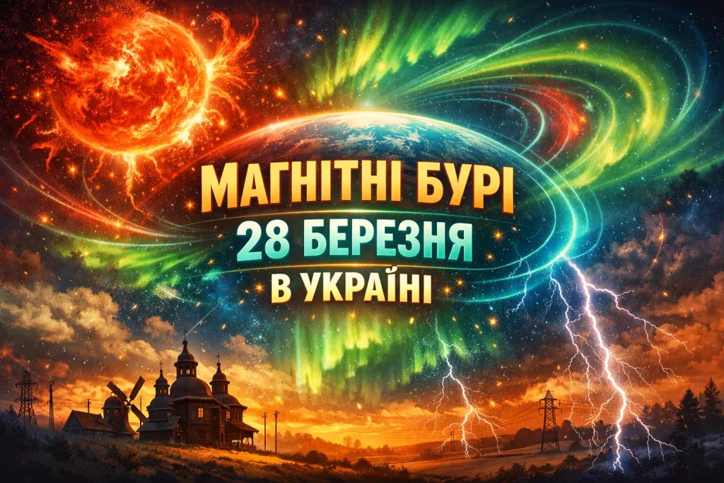 Чи буде магнітна буря 28 березня в Україні і чого чекати сьогодні Чи буде магнітна буря 28 березня в Україні і чого чекати сьогодні