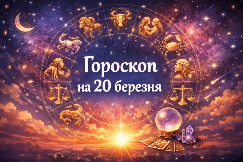 Гороскоп на 20 березня: що чекає всі знаки зодіаку в роботі, коханні та фінансах