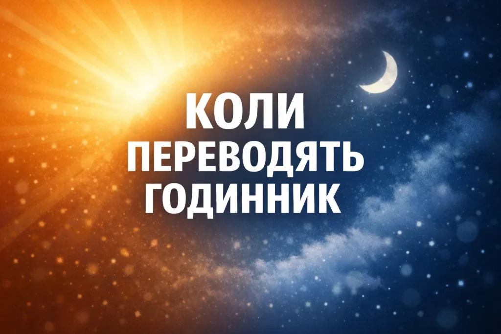 Коли переводять годинник на літній час у 2026 році та як дізнатись котра година насправді