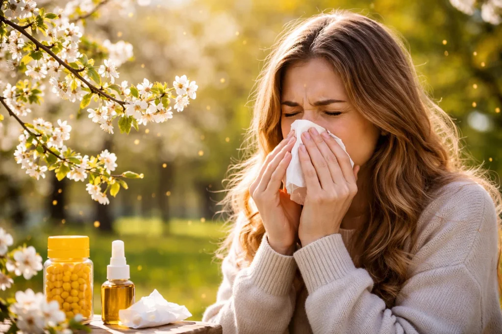 Весняна алергія: на що реагує організм у березні та як не переплутати її з ГРВІ