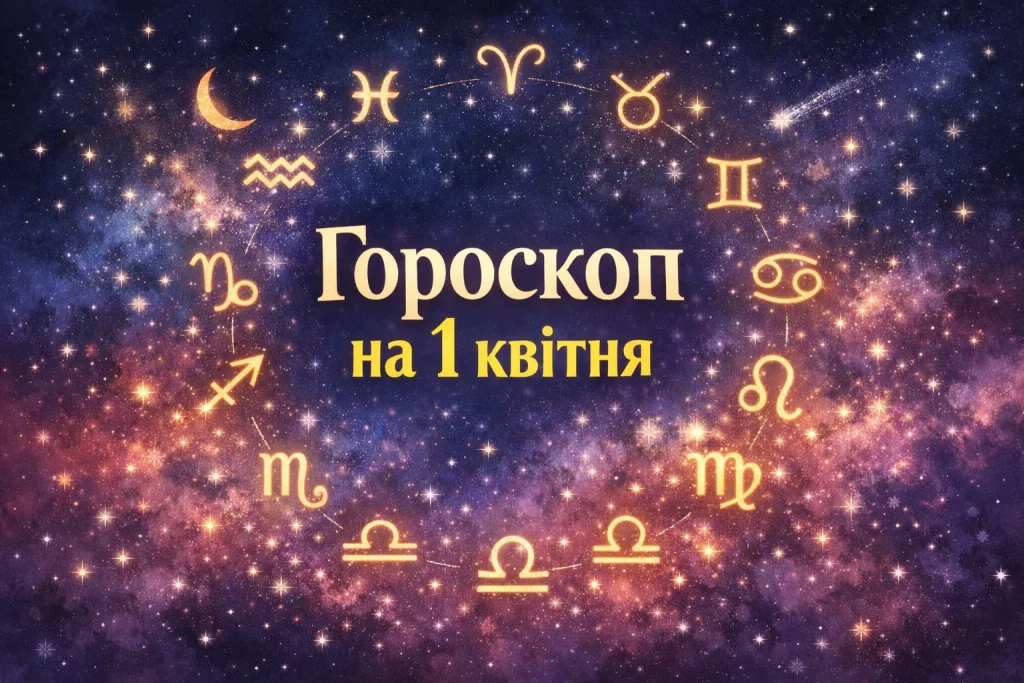 Гороскоп на 1 квітня для всіх знаків зодіаку — прогноз дня