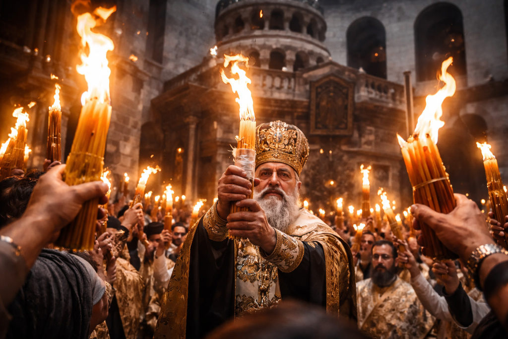 Благодатний вогонь 2026: коли зійде, що символізує і як пов’язаний із Великоднем