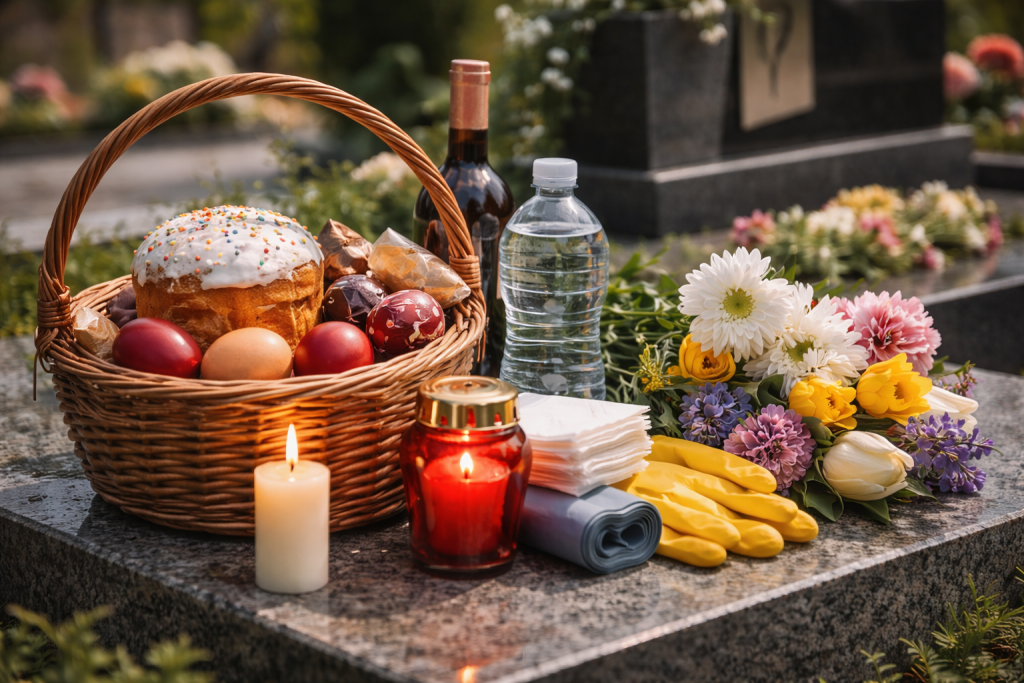 Що несуть на кладовище в поминальні дні: традиції, доречні речі та чого краще уникати