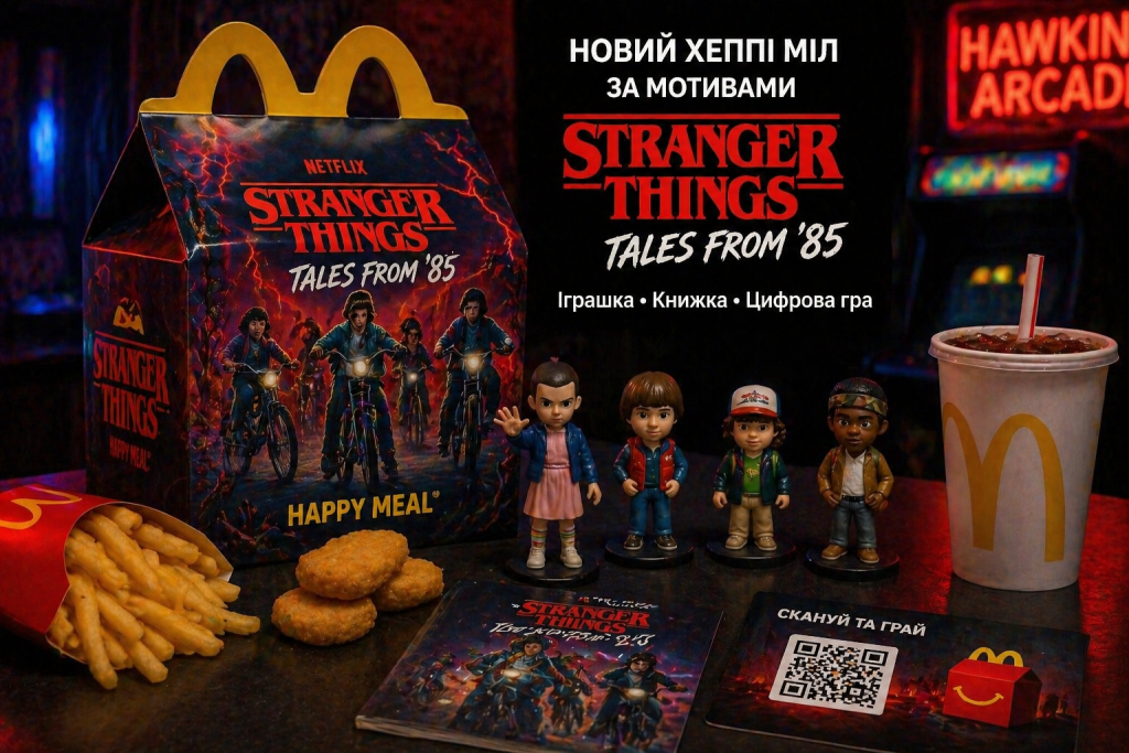 McDonald’s випустить Хеппі Міл за мотивами серіалу «Дивні дива»: що відомо про нову колаборацію