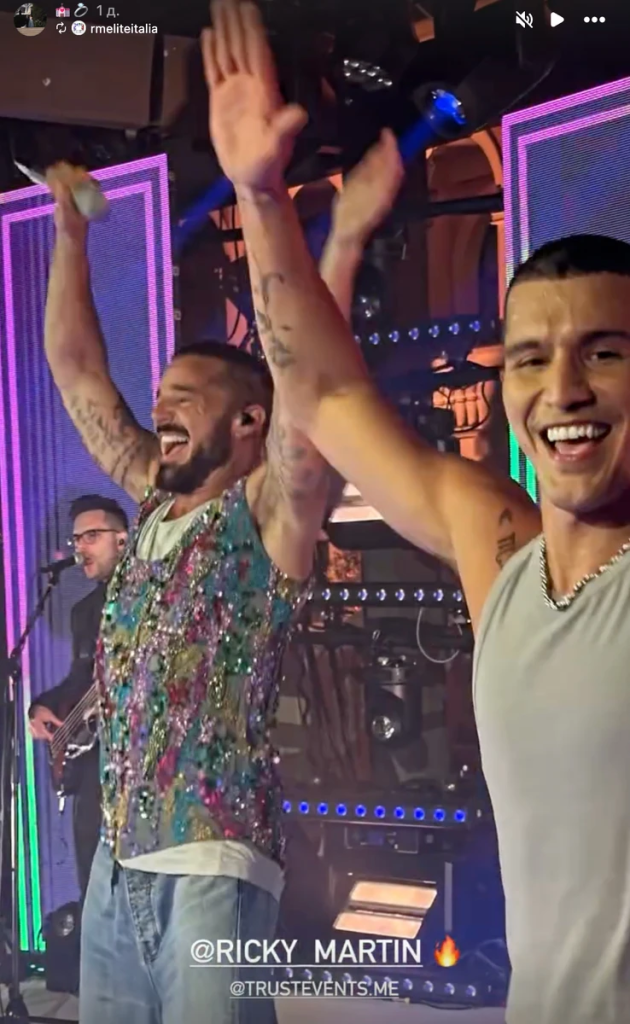 Рікі Мартін, Галкін і Меладзе співали на розкішному весіллі учасниці “Міс Україна” у Каннах: що відомо про гучне свято